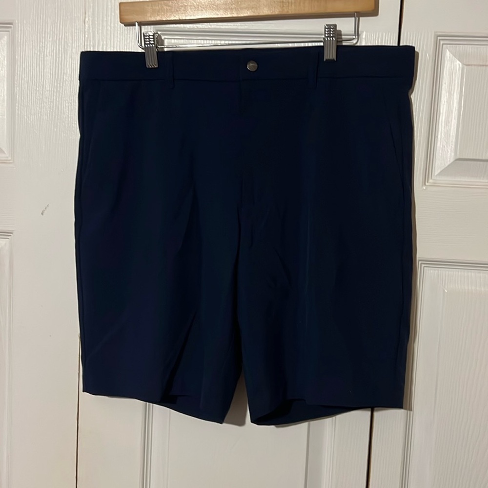 Callaway flat front stretch golf shirt Navy